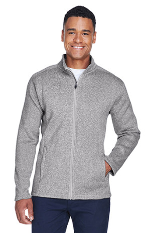 Devon & Jones Men's Bristol Full Zip Sweater Fleece Jackets