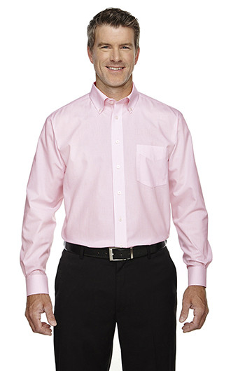 Devon & Jones Men's Crown Woven Collection Banker Stripe