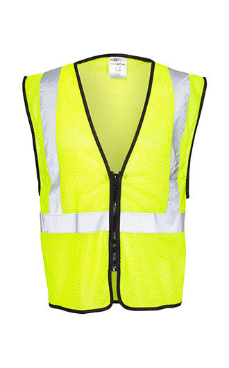 ML Kishigo - Class 2 Zippered Mesh Economy Vest