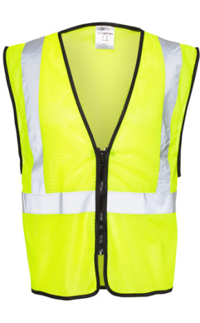 ML Kishigo - Class 2 Zippered Mesh Economy Vest