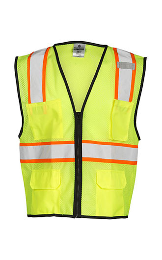 ML Kishigo - 4 Pocket Contrast Mesh Vest