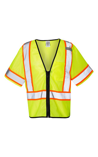 ML Kishigo - Class 3 Mesh Zippered Vest