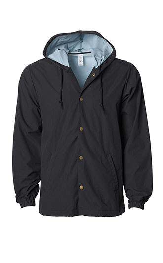 Independent Trading Co. - Water-Resistant Hooded Windbreaker