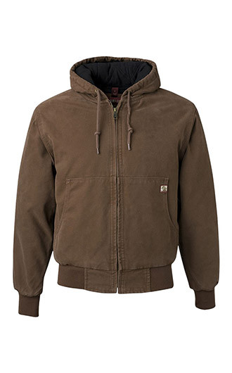 DRI DUCK - Cheyenne Boulder Cloth Hooded Jacket with Tricot Quil