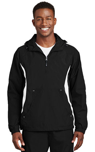 Sport-Tek Colorblock Raglan Anorak