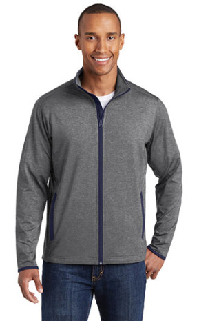 Sport-Tek Sport-Wick Stretch Contrast Full Zip Jackets