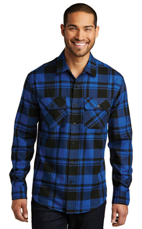 Port Authority Plaid Flannel Shirt