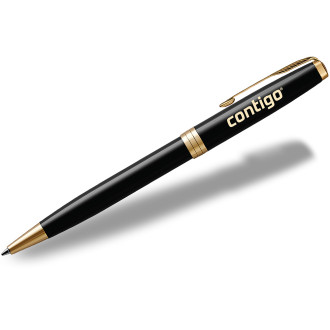 Parker Sonnet Ballpoint Black Pens Lacquer GT