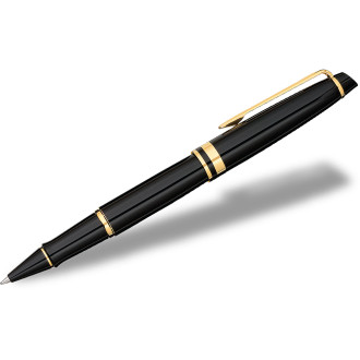 Waterman Expert RollerBall Pens Black Lacquer GT