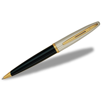Waterman Carene Ballpoint Pens Deluxe Black Lacquer GT
