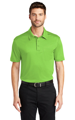 Port Authority Silk Touch Performance Pocket Polo