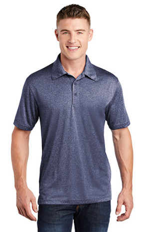 Sport-Tek Heather Contender Polo