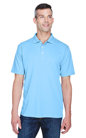 UltraClub Men's Cool & Dry Stain-Release Performance Polo