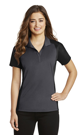 Sport-Tek Women's Colorblock Micropique Sport-Wick Polo