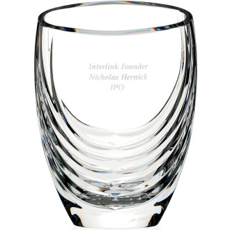 Siena Clear Crystal Vase