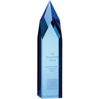 Ice Pillar - Blue - Laser Engrave