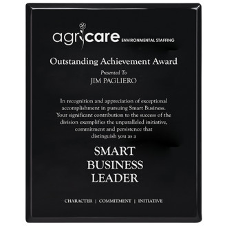 Black Plaque - 8
