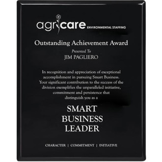 Black Plaque - 8