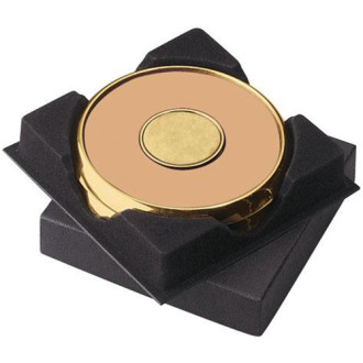 Two Coasters in Deluxe Black Flocked Gift Box