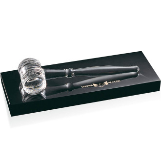 Gavel with Black Base