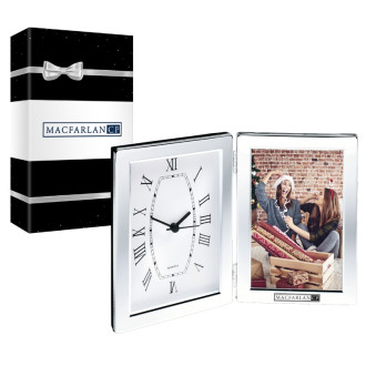Jadis I Desk Clock & Photo Frame & Packaging