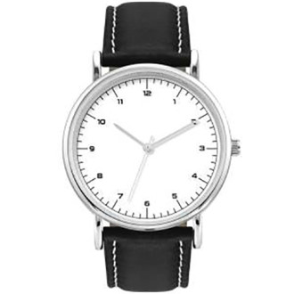 Unisex Watch 38mm Unisex Leather Strap