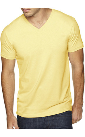 Next Level Men's Sueded V-Neck T-shirts