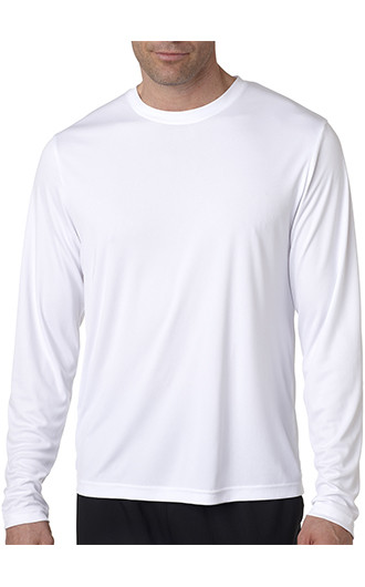Hanes Adult Cool DRI with FreshIQ LS Performance T-shirts