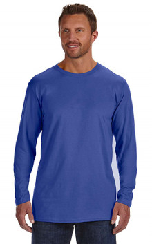 Hanes Adult 4.5 oz., 100% Ringspun Cotton nano-T LS T-shirts