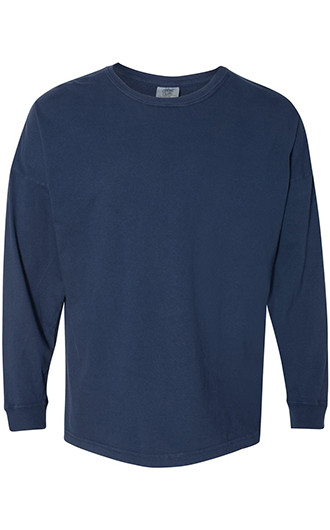 Comfort Colors - Garment-Dyed Drop-Shoulder Long Sleeve T-shirts