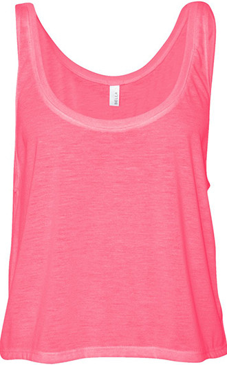 BELLA CANVAS - Women's Flowy Boxy Tank Tops (Neon)