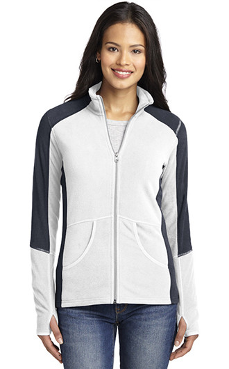 Port Authority Ladies Colorblock Microfleece Jackets