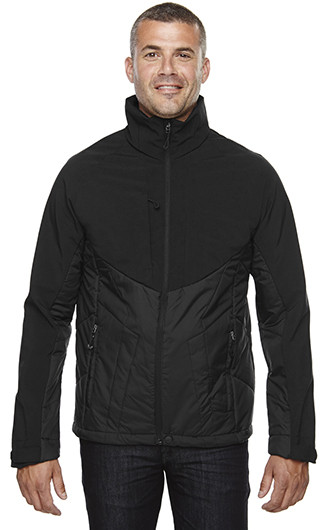 North End Men's Innovate Insulated Hybrid Soft Shell Jackets