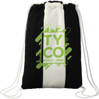 Microfiber Beach Blankets with Drawstring Pouch