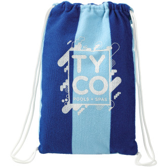Microfiber Beach Blankets with Drawstring Pouch