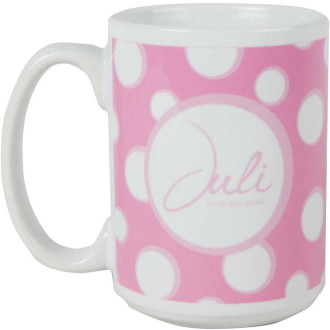 15 oz. Sublimated Ceramic Mugs