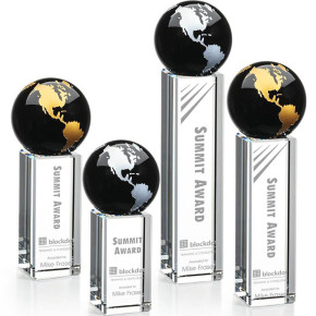 Luz Globe Award Black with Gold