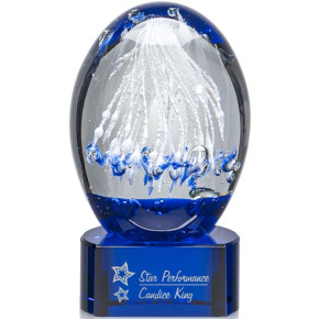 Starburst Award on Blue Base