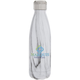 16 Oz. Marbled Swiggy Bottles Full Color