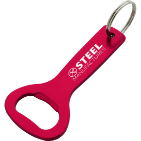 Aluminum Bottle Opener Key Ring