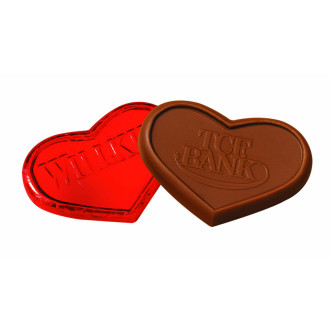 1 oz. Foiled Chocolate Hearts