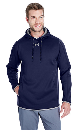 Under Armour Men's Double Threat Armour Fleece Hooded Sweatshirt