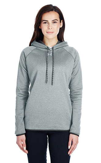 Under Armour Ladies' Double Threat Armour Fleece Hooded Sweatshi