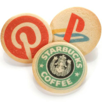 Direct Imprint Round Sugar Shortbread