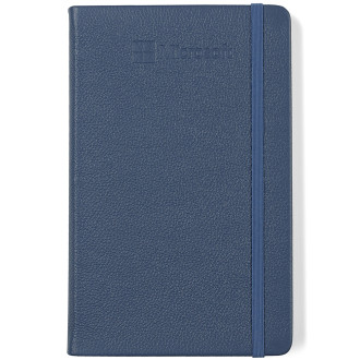 Moleskine Leather Ruled Large Notebook - Deboss