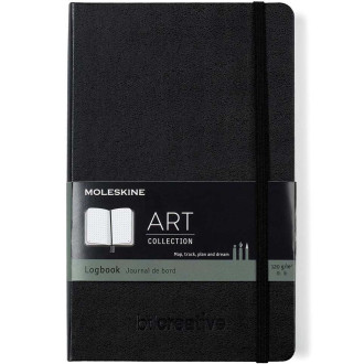 Moleskine Logbook Notebook - Deboss