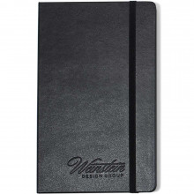 Moleskine Hard Cover Plain Large Notebook - Deboss
