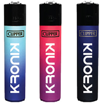 Custom Clipper Metallic Finish Lighters