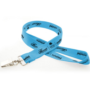 Silkscreened Tubular Lanyard 3/4