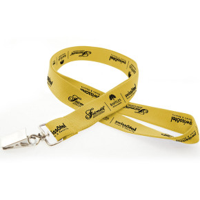 Silkscreened Tubular Lanyard 5/8